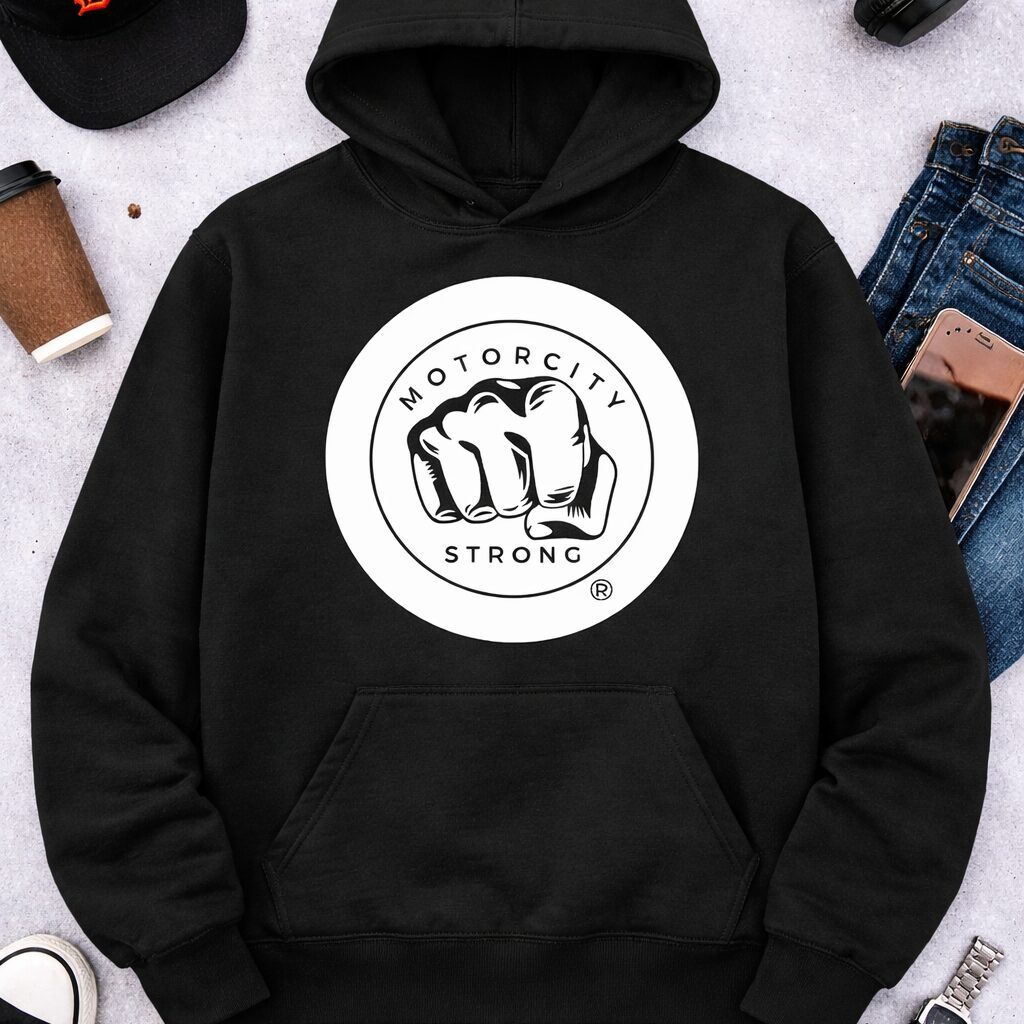 Motorcity Strong Origin Hoodie - Black
